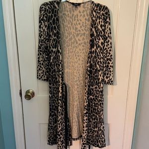 Cheetah Express Cardigan